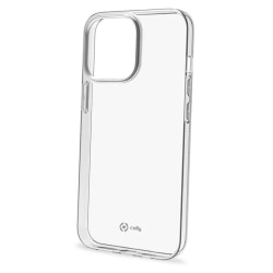 Celly Gelskin TPU Cover iPhone 14 Pro Max Transparent Transparent