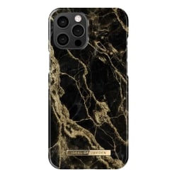 iDeal Of Sweden Fashion Case Golden Smoke Marble iPhone 12/12 Pr
