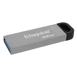 External Memory Kingston DT Kyson 32Gb USB 3.2, 200MB/S Metall utseende