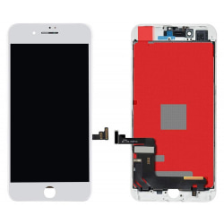 iPhone 8 Plus Skärm Display Med Glas - Vit