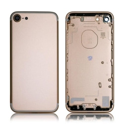 iPhone 7 Baksida Komplett Med Ram - Rose Guld