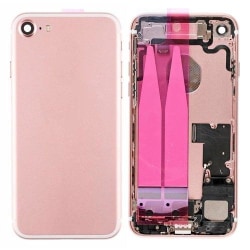 iPhone 7 Baksida Komplett Med Smådelar - Roseguld