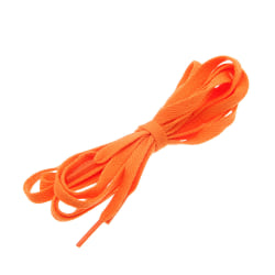 Skolisser – oransje – flate [120 cm] Orange one size
