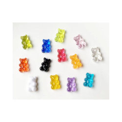 Kylskåpsmagnet - Gummibjörn - Neodym - 8 st multifärg