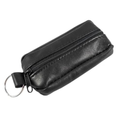 Myntpose med nøkkelholder - Lomme - Veske - Kunstskinn Black
