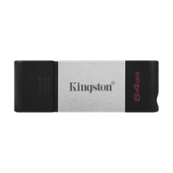 Kingston Data Traveler 64 GB USB flash-enhet USB 3.2 Gen 1 / USB Silver