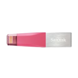 SanDisk iXpand Mini 64GB Flash Drive För iPhone och iPad Rosa Rosa