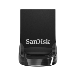 SanDisk Ultra Fit 128 GB USB 3.1 minne Svart