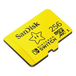 SanDisk Nintendo Switch 256 GB MicroSDXC minneskort Gul
