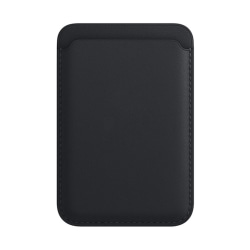 iPhone plånbok i läder med MagSafe – Svart black