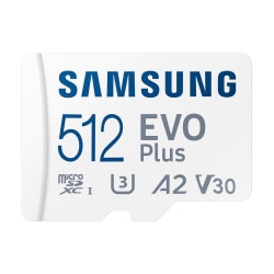 Samsung EVO Plus 512GB microSDXC 130/130 MBps Minneskort