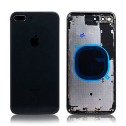 iPhone 8 Plus Housing without small Parts HQ Black black
