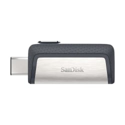 SanDisk Ultra Dual Drive 256 GB för USB Type-C och USB 3.1 Silver