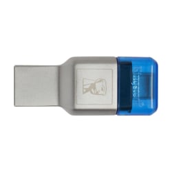 Kingston Mobile Lite Duo 3C microSD kortläsare Silver