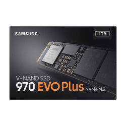 Samsung 970 EVO Plus 1 TB M.2 NVMe/PCIe 3.0 x4 internal SSD black