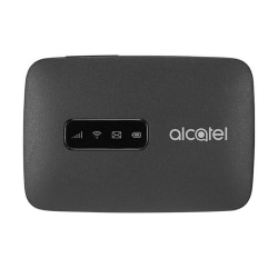 Alcatel Link Zone 4G LTE WiFi-modem med Batteri - Svart black