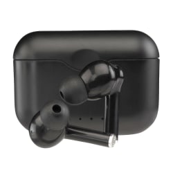 Denver TWE-37 True Wireless Earbuds med Laddningsfodral - Svart black 48 mm