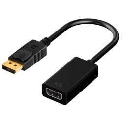 Adapter Converter HD Adapter Kabel DP til HDMI DisplayPort