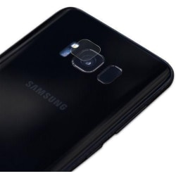 2 PAK Kameralinsebeskytter til Samsung Galaxy s8+ 0,15 mm Transparent