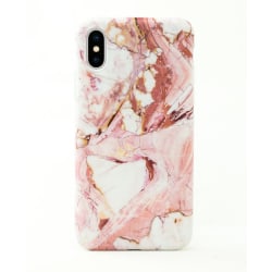 iPhone X/XS | Mjukt Marmorskal, Flera Färger! Rosa