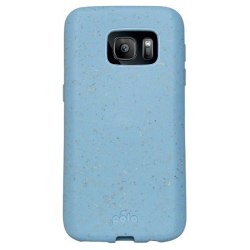Samsung Galaxy S7 Skal Pela Case Sky Blue Eco-Friendly Ljusblå