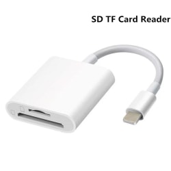 2In1 SD TF-minneskortadapter för IOS SD TF-kortläsare Data C B