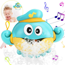 Badleksak bubblor musik bläckfisk babyleksak