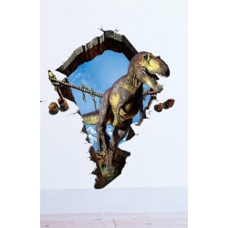 Dinosauriedekor /'Jurrasic' - Väggdekor i 3D