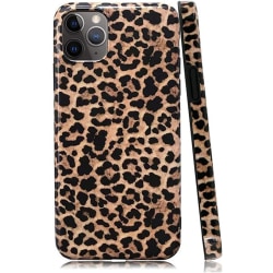 Leopard Cheetah Print phone case för iPhone 13 Pro Girly Design Mjuk Flexibel Skyddande Lyx Gummi Gel Cover (iphone13 Pro)