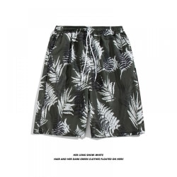 Strandshorts med färgglada print för män Hot Summer Badbyxor Sport löparbaddräkter med mesh -DK7027