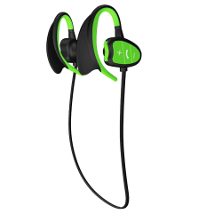 Blå simhörlurar Trådlösa Bluetooth 5.0 hörlurar Ipx8 vattentäta hörlurar sporthörlurar green