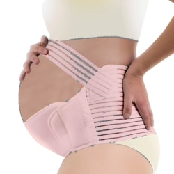 Graviditetsbälte Gravidbälte Mjukt, töjbart Andningsbart Graviditetslyftstöd för mage XXL pink