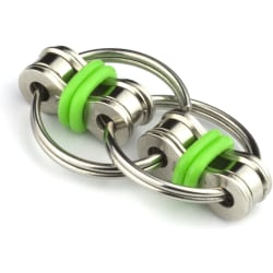 Flippy Chain Fidget Toys, Stress Relief Finger Fidget Toys Green