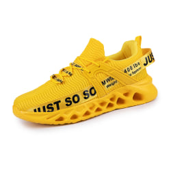 Löparskor för män utomhus Lättvikts bekväma sneakers 42,Yellow
