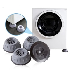 Vibrationsdämpare för tvättmaskin och torktumlare grå