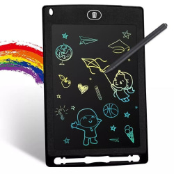 Digitaalinen piirustusalusta lapsille Tablet- ja kynällä monivärinen LCD 8,5" Black