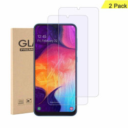 2 Pack Samsung Galaxy A22 4G Härdat glas Skärmskydd Transparent