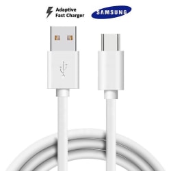 Orignal Samsung Extra Lång 1.5m USB-C Kabel Vit Vit