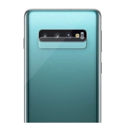 2 Pack Samsung Galaxy S10 Plus Bak kamera Skärmskydd Härdat glas Transparent