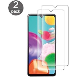 2 Pack Samsung Galaxy A41 Härdat glas 3D Skärmskydd HD Transparent