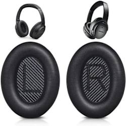 Bose Hörlurar kompatibla Öronkuddar QC35/QC25/QC15/AE2 Svart