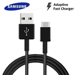 Orignal Samsung Extra Lång 1.5m, EP-DG700CWE USB-C Kabel Svart Svart