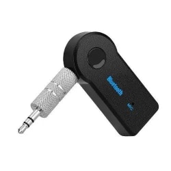 Bluetooth musikmottagare till bilen - AUX - Bluetooth 5.0 Svart