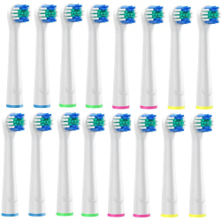 16-pak med kompatible tandbørstehoveder