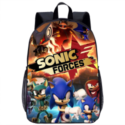 Sonic The Hedgehog tredelad studentryggsäck Style.21