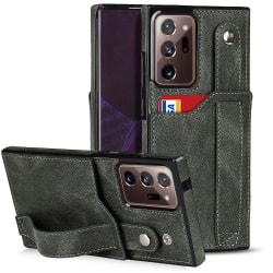 Case kompatibelt Samsung Galaxy S23 Ultra/ S23 Plus/ S23 med kortplats för handledsrem for S23 Ultra Green