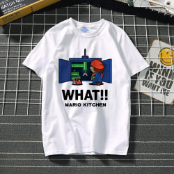 Mario anime perifer T-shirt för män och kvinnor T-shirts 20# 20# Children's S