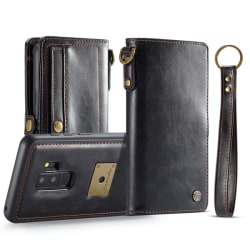CaseMe Plånboksfodral med skal för Samsung Galaxy S9 Plus Svart