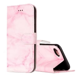 Plånboksfodral för iPhone 7/8 - Rosa marmor Rosa