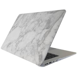 Skal för för Macbook Pro 15.4-tum - Marmor vit Vit